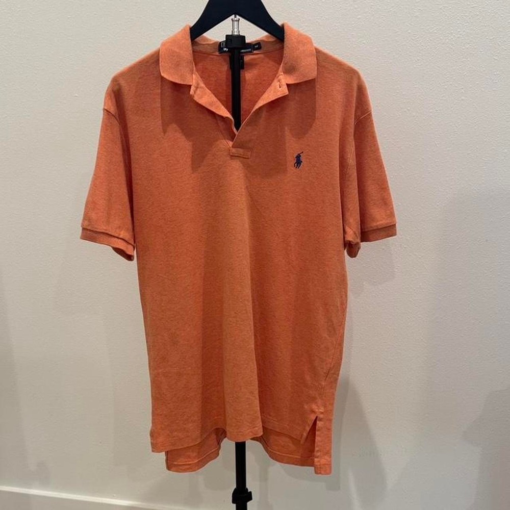 Ralph‎ Lauren orange polo shirt